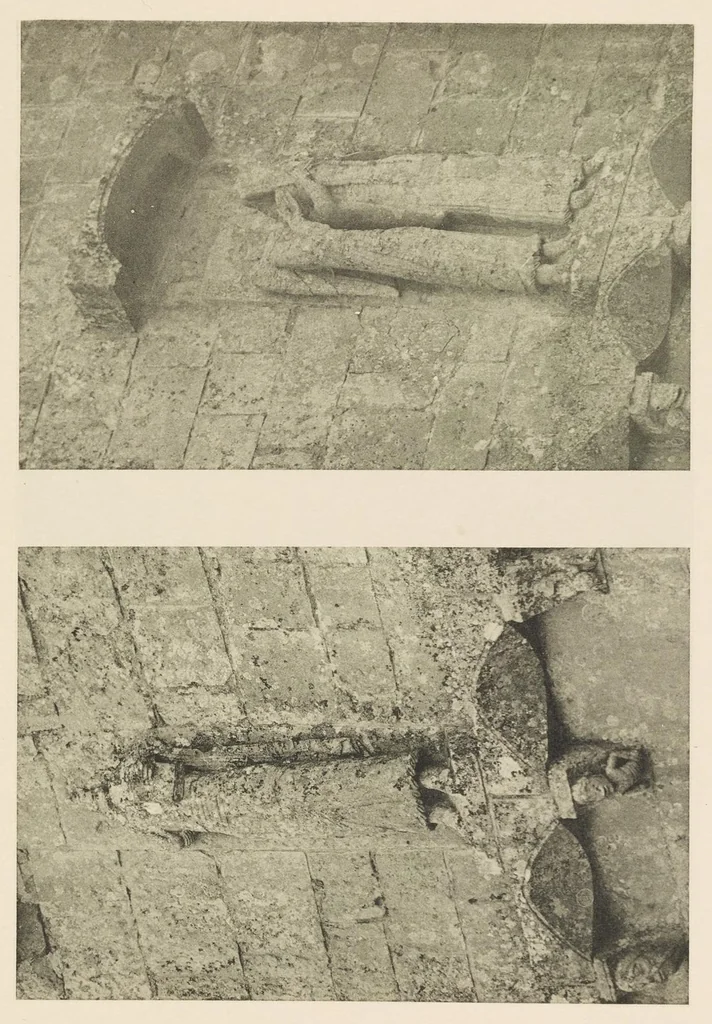 An illustration from Romanesque sculpture of the pilgrimage roads, 1923, leaf 418