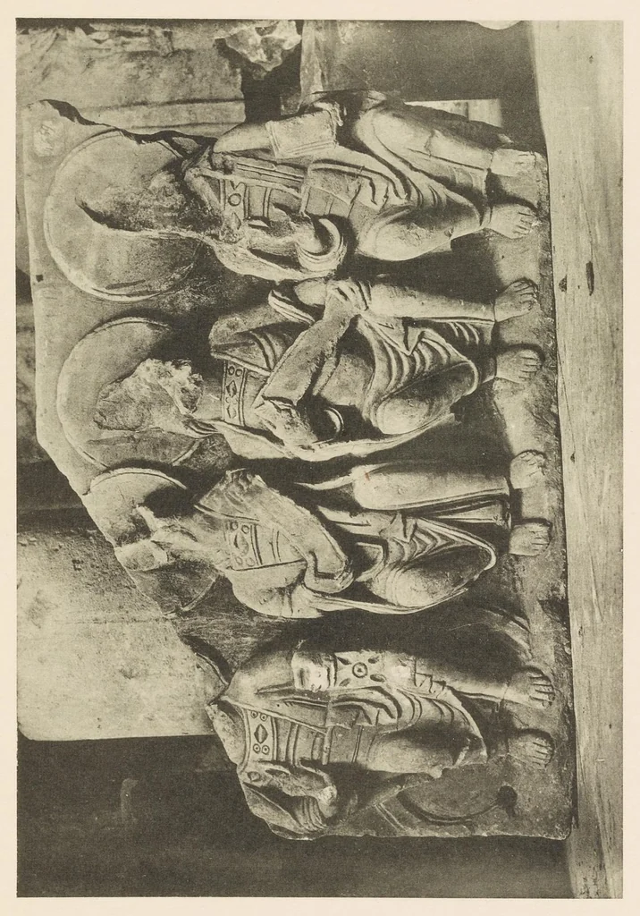 An illustration from Romanesque sculpture of the pilgrimage roads, 1923, leaf 440