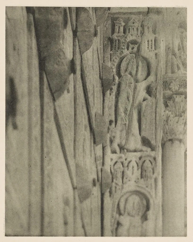 An illustration from Romanesque sculpture of the pilgrimage roads, 1923, leaf 120