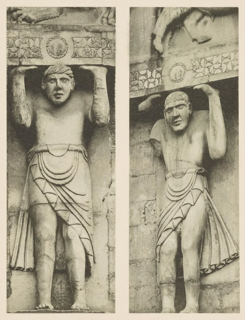 An illustration from Romanesque sculpture of the pilgrimage roads, 1923, leaf 170