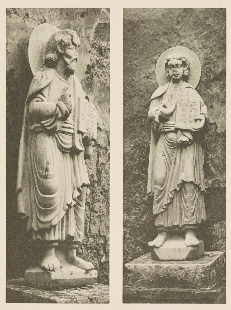 An illustration from Romanesque sculpture of the pilgrimage roads, 1923, leaf 180