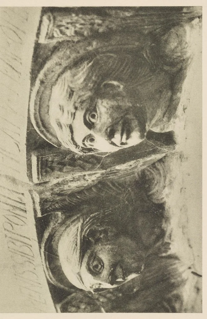 An illustration from Romanesque sculpture of the pilgrimage roads, 1923, leaf 34