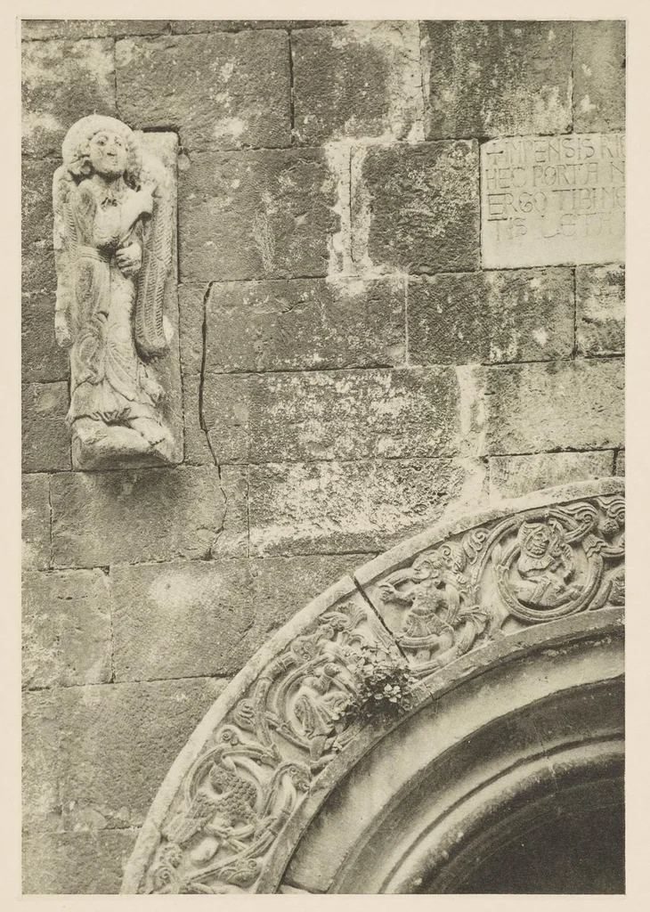 An illustration from Romanesque sculpture of the pilgrimage roads, 1923, leaf 66