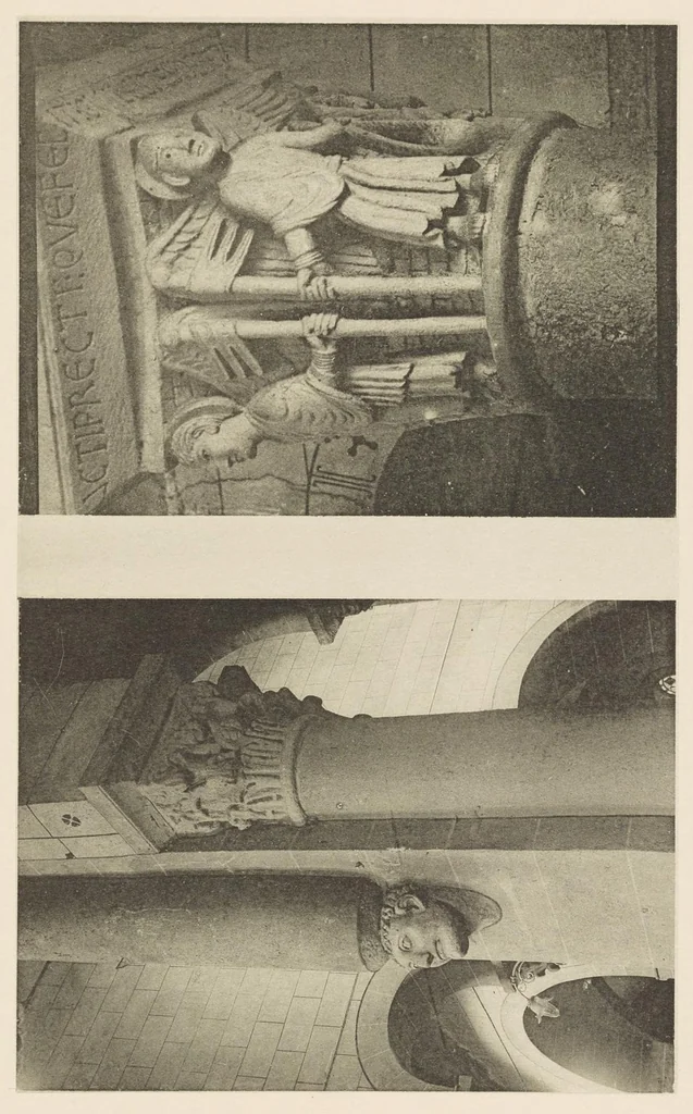 An illustration from Romanesque sculpture of the pilgrimage roads, 1923, leaf 138