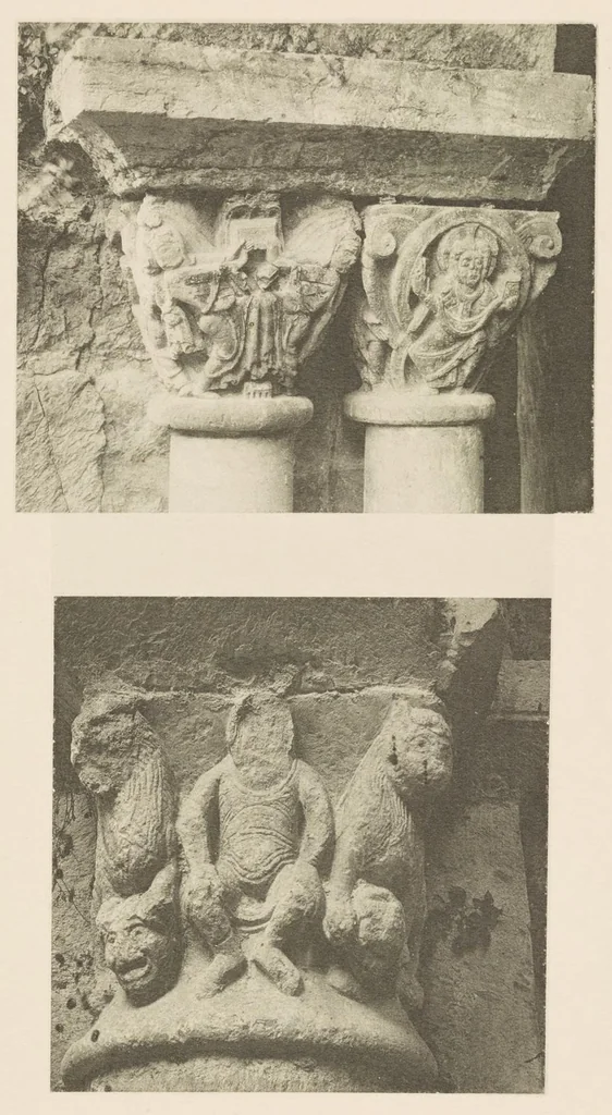 An illustration from Romanesque sculpture of the pilgrimage roads, 1923, leaf 26