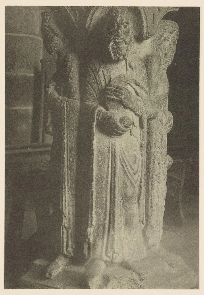 An illustration from Romanesque sculpture of the pilgrimage roads, 1923, leaf 40