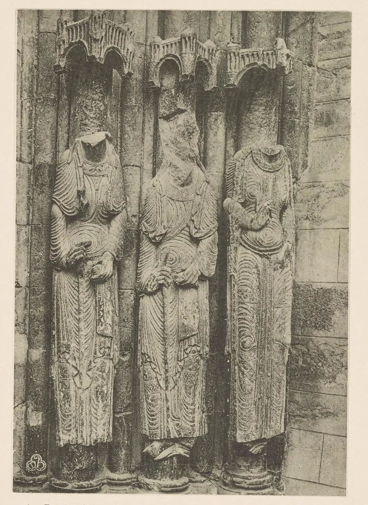 An illustration from Romanesque sculpture of the pilgrimage roads, 1923, leaf 100