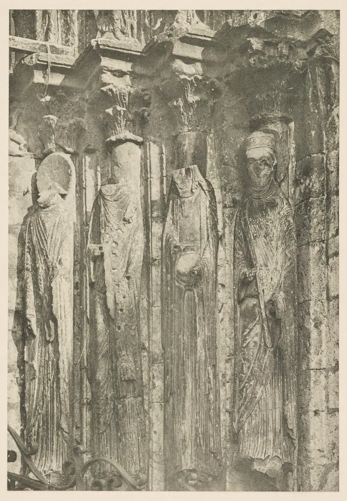 An illustration from Romanesque sculpture of the pilgrimage roads, 1923, leaf 146