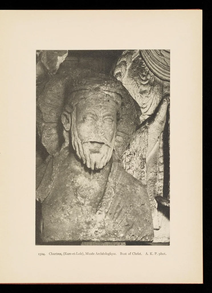 An illustration from Romanesque sculpture of the pilgrimage roads, 1923, leaf 172