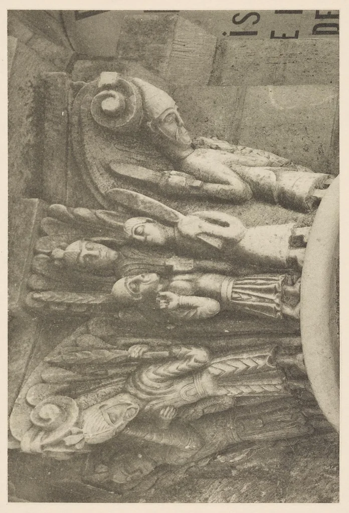 An illustration from Romanesque sculpture of the pilgrimage roads, 1923, leaf 20