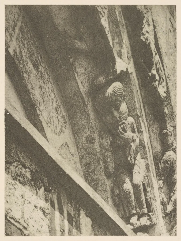 An illustration from Romanesque sculpture of the pilgrimage roads, 1923, leaf 46