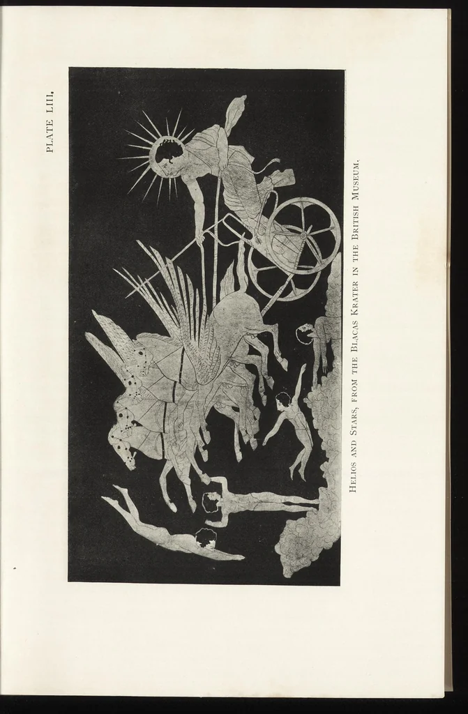 An illustration from History of ancient pottery: Greek, Etruscan, and Roman. Based on the work of Samuel Birch, 1905, leaf 106