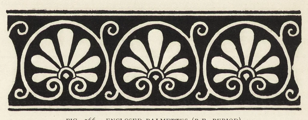 An illustration from History of ancient pottery: Greek, Etruscan, and Roman. Based on the work of Samuel Birch, 1905, leaf 261