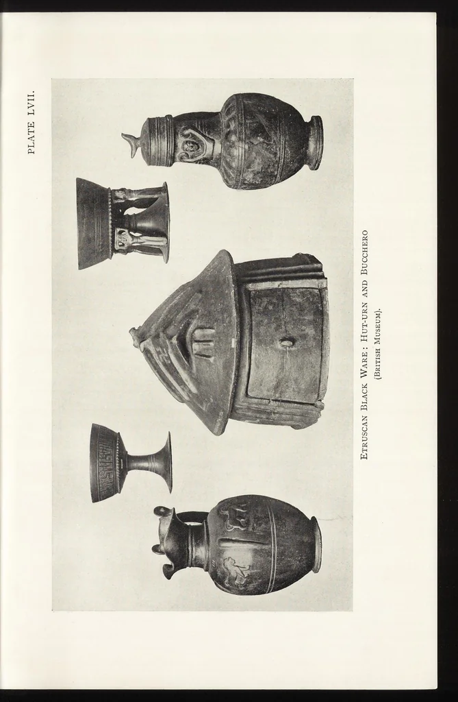 An illustration from History of ancient pottery: Greek, Etruscan, and Roman. Based on the work of Samuel Birch, 1905, leaf 338
