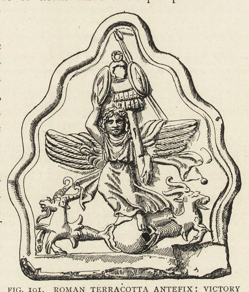 An illustration from History of ancient pottery: Greek, Etruscan, and Roman. Based on the work of Samuel Birch, 1905, leaf 386