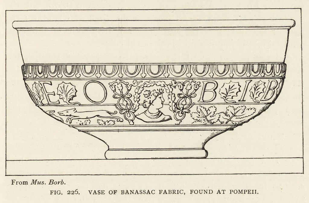 An illustration from History of ancient pottery: Greek, Etruscan, and Roman. Based on the work of Samuel Birch, 1905, leaf 582