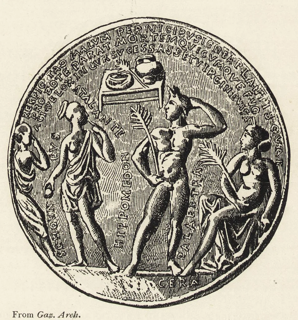 An illustration from History of ancient pottery: Greek, Etruscan, and Roman. Based on the work of Samuel Birch, 1905, leaf 591