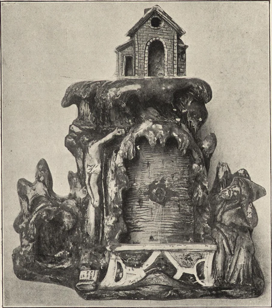 An illustration from Tin enameled pottery : maiolica, delft and other stanniferous faience, 1906, leaf 14