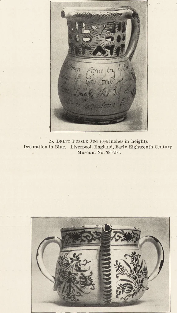 An illustration from Tin enameled pottery : maiolica, delft and other stanniferous faience, 1906, leaf 46