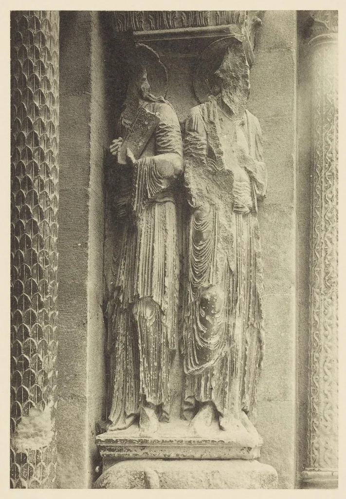 An illustration from Romanesque sculpture of the pilgrimage roads, 1923, leaf 122