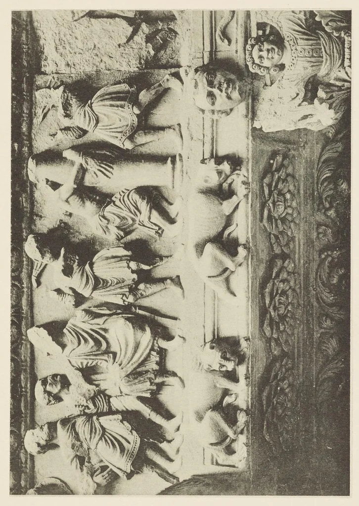 An illustration from Romanesque sculpture of the pilgrimage roads, 1923, leaf 92