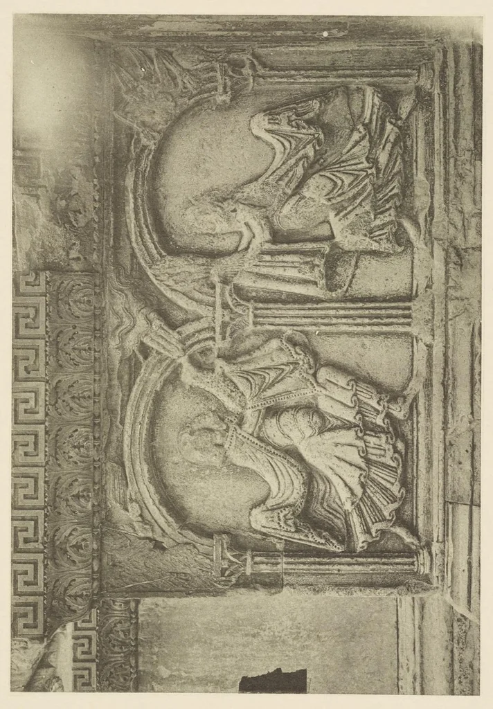 An illustration from Romanesque sculpture of the pilgrimage roads, 1923, leaf 98