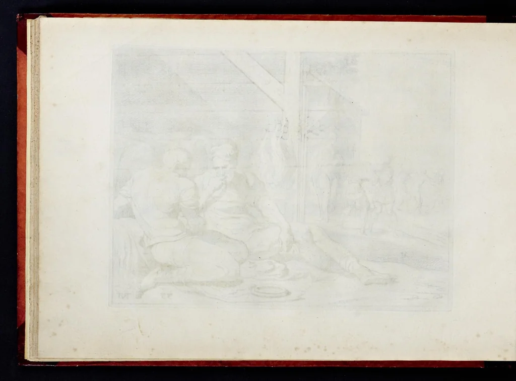 An illustration from Les trauaux d'Vlysse, 1640, leaf 81