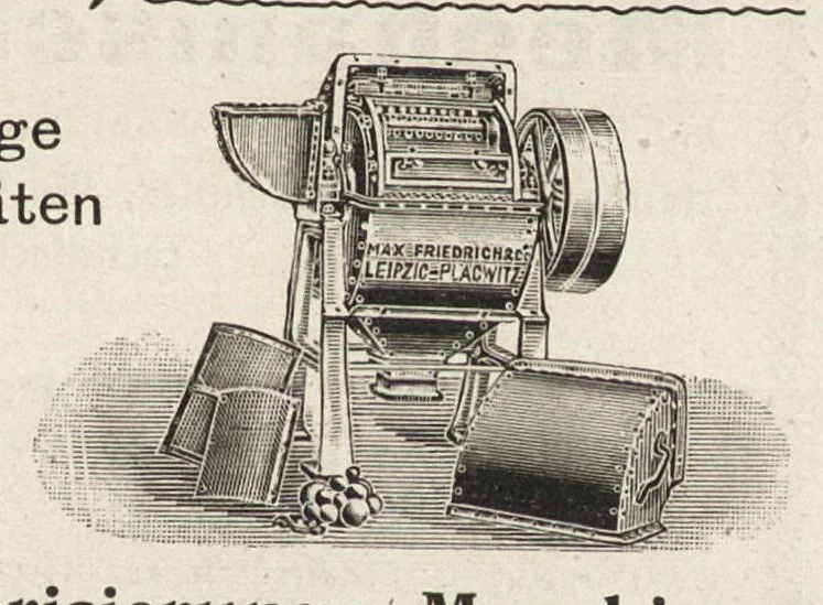 An illustration from J.G. Gentele's Lehrbuch der Farbenfabrikation : Anweisung zur Darstellung, Untersuchung und Verwendung der im Handel vorkommenden Malerfarben, zum Gebrauche für Farben-, Tusch-, und Tapetenfabrikanten, Chemiker, Techniker, Kaufleute, Maler, Koloristen und andere Farbenkonsumenten, 1906, leaf 196