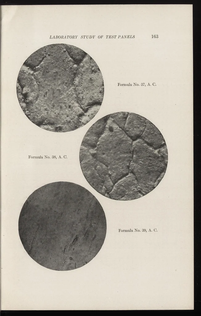 An illustration from Paint technology and tests, 1911, leaf 176