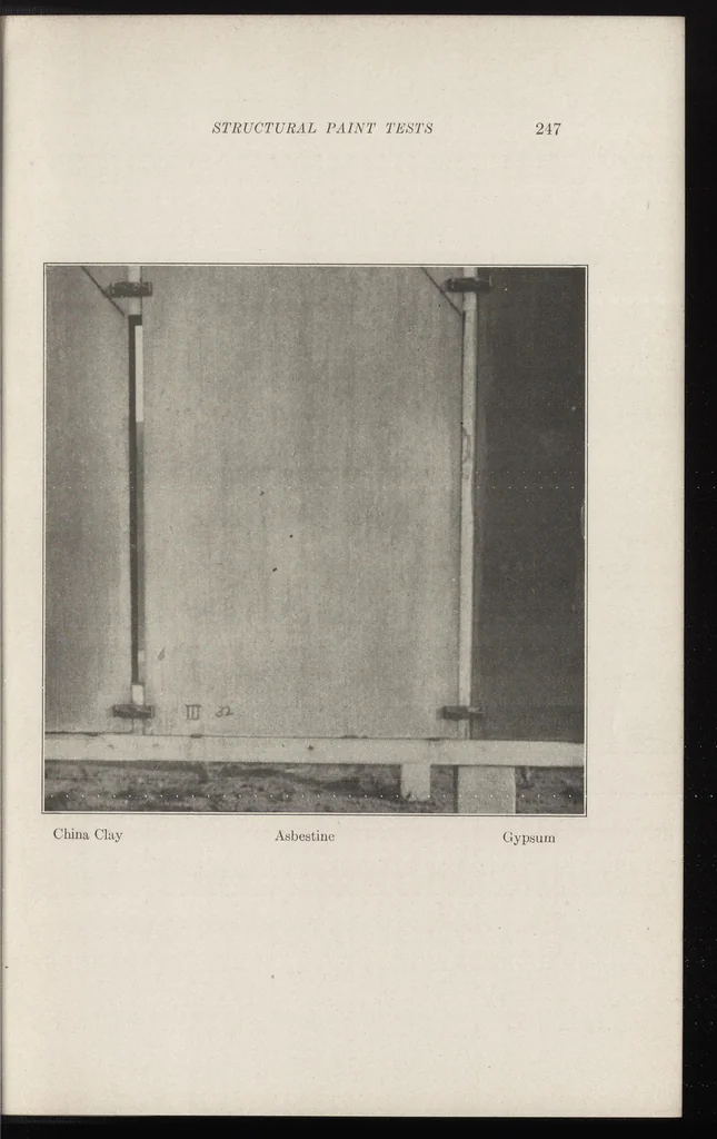 An illustration from Paint technology and tests, 1911, leaf 260