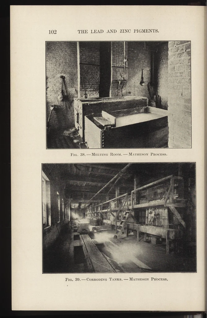 An illustration from The lead and zinc pigments, 1909, leaf 125