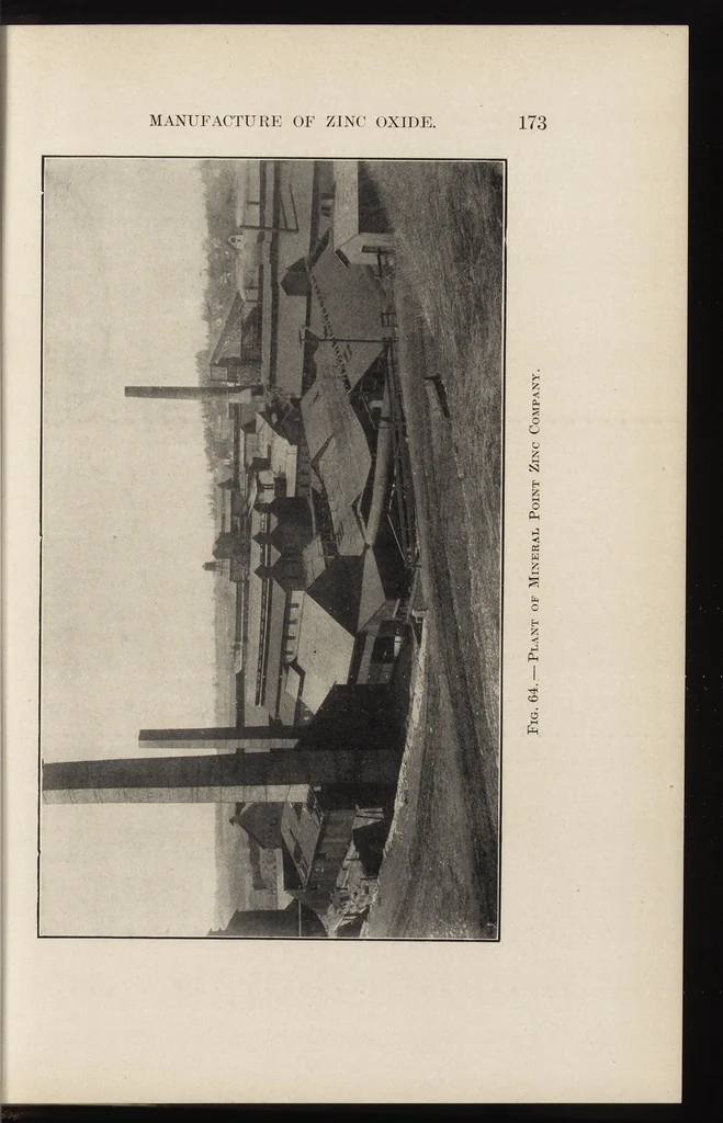 An illustration from The lead and zinc pigments, 1909, leaf 196