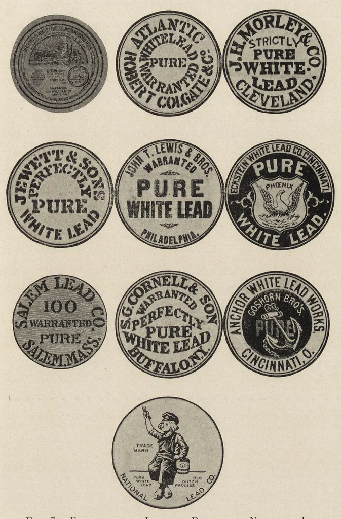 An illustration from The lead and zinc pigments, 1909, leaf 60