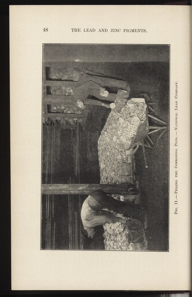 An illustration from The lead and zinc pigments, 1909, leaf 71