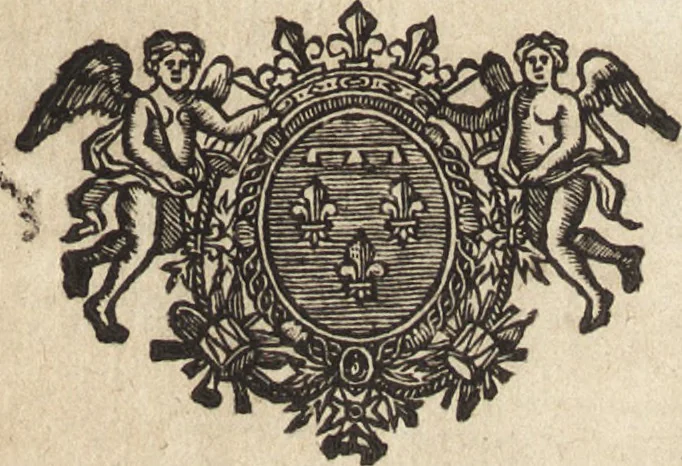 An illustration from Description des tableaux du Palais Royal, avec la vie des peintres à la tête de leurs ouvrages, dédiée à Monseigneur le duc d'Orleans, premier prince du sang, 1727, leaf 10