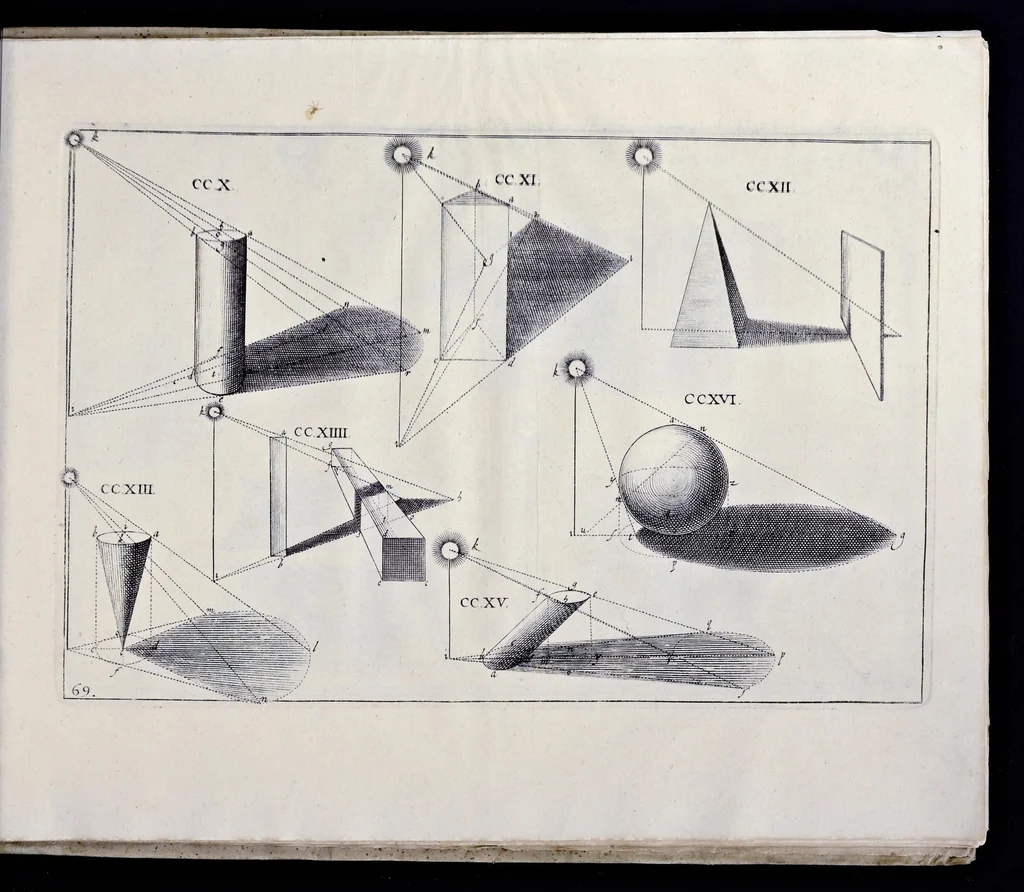 An illustration from Perspective, contenant la theorie et la practique d'icelle, 1614, leaf 190