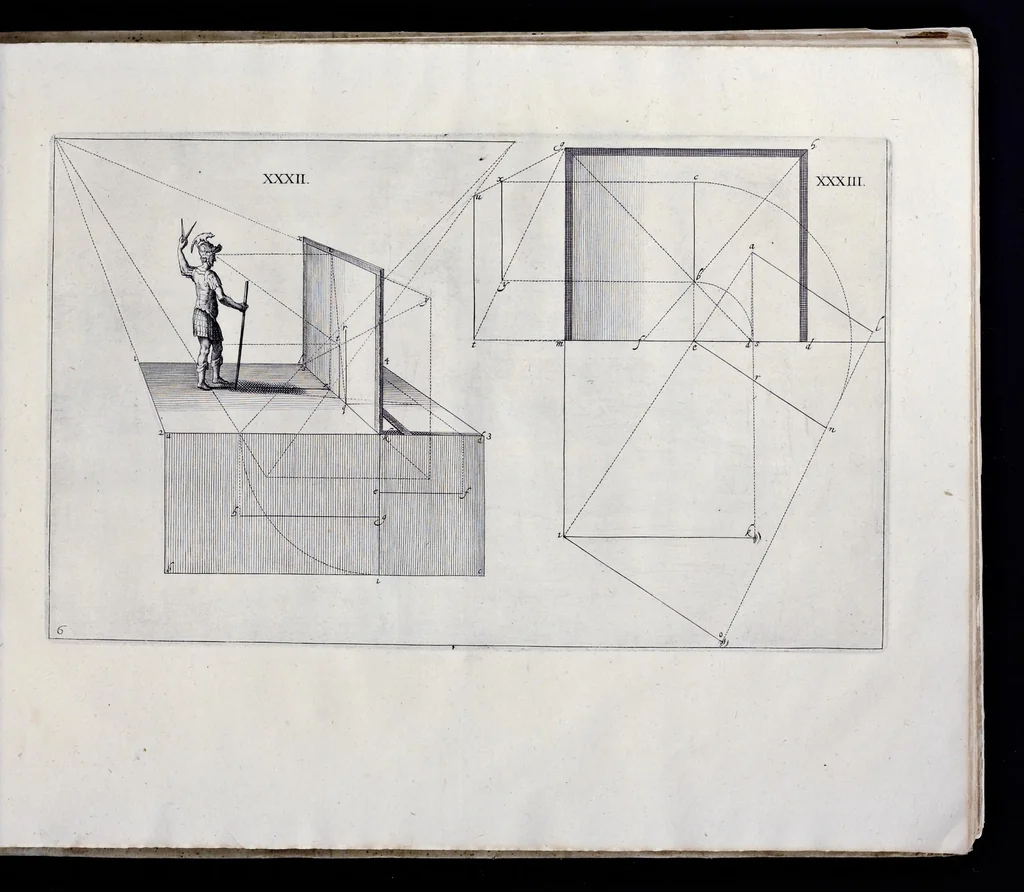 An illustration from Perspective, contenant la theorie et la practique d'icelle, 1614, leaf 64