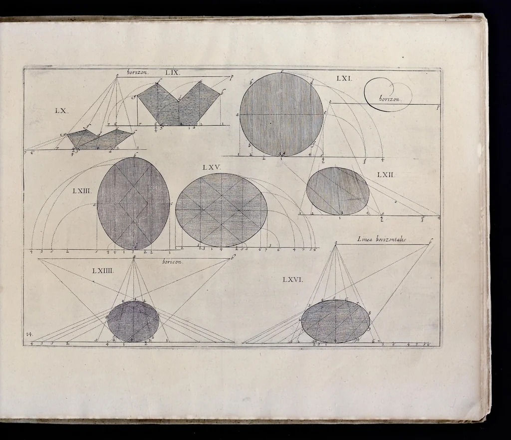 An illustration from Perspective, contenant la theorie et la practique d'icelle, 1614, leaf 80