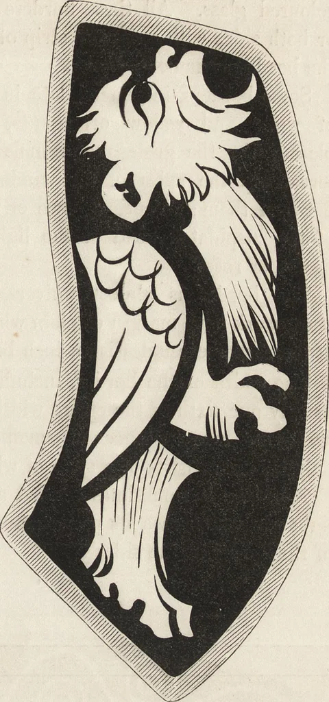An illustration from An inquiry into the difference of style observable in ancient glass paintings : especially in England: with hints on glass painting, 1847, leaf 104