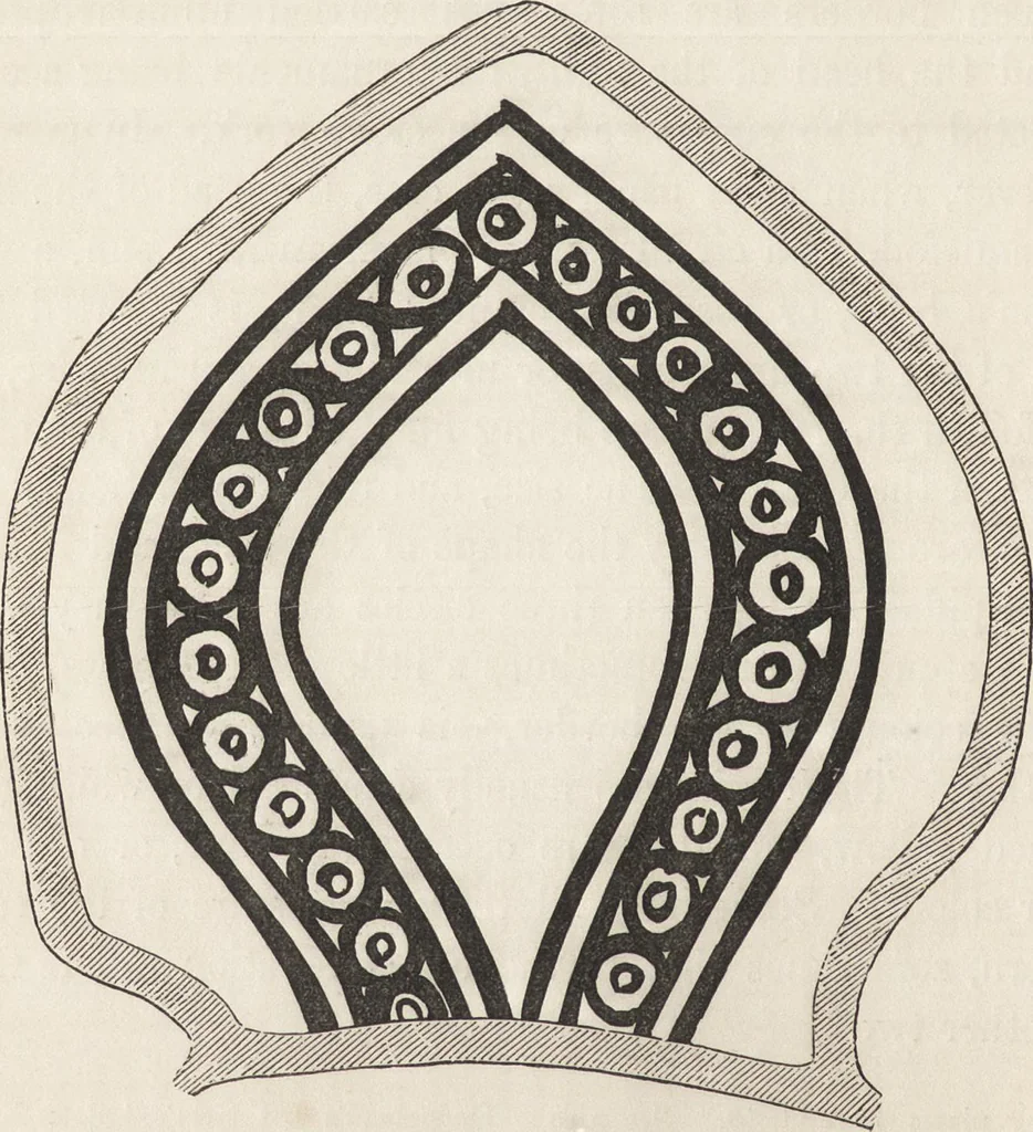 An illustration from An inquiry into the difference of style observable in ancient glass paintings : especially in England: with hints on glass painting, 1847, leaf 155
