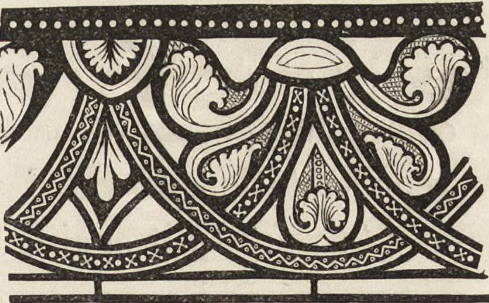 An illustration from An inquiry into the difference of style observable in ancient glass paintings : especially in England: with hints on glass painting, 1847, leaf 68