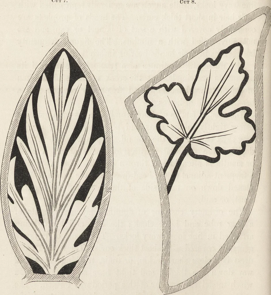 An illustration from An inquiry into the difference of style observable in ancient glass paintings : especially in England: with hints on glass painting, 1847, leaf 99