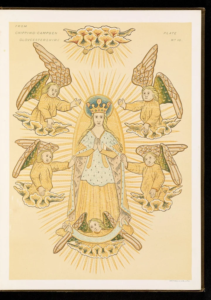 An illustration from Some drawings of ancient embroidery; thirty specimens, 1880, leaf 52