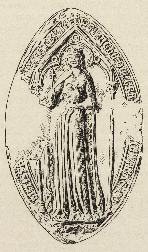 An illustration from Le procès de Guichard, évêque de Troyes (1308-1313), 1896, leaf 208