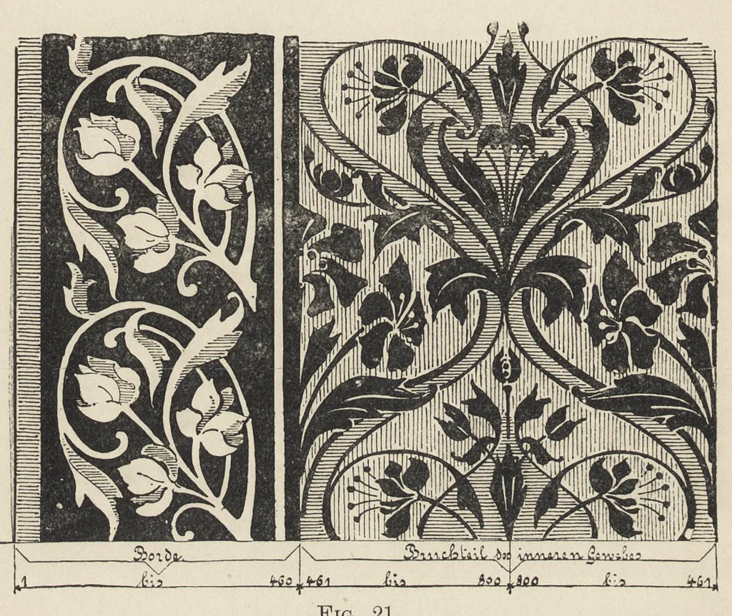 An illustration from Spinning and weaving calculations : with special reference to woollen fabrics, 1904, leaf 97
