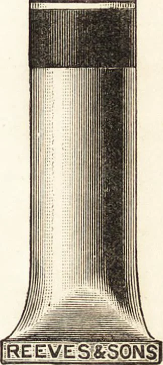An illustration from The use and abuse of colours and mediums in oil painting : a handbook for artists and art students, 1892, leaf 108