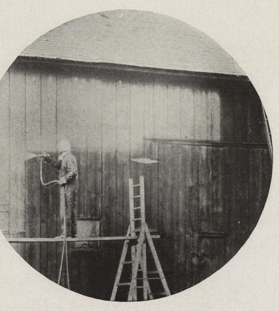An illustration from Papers on paint and varnish and the materials used in their manufacture, 1920, leaf 372