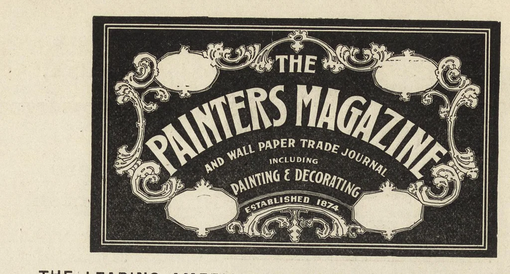 An illustration from 739 paint questions answered : a reference encyclopedia answering knotty problems that confront the painter, decorator, and paint manufacturer in their everyday work, with complete topical index, 1904, leaf 383