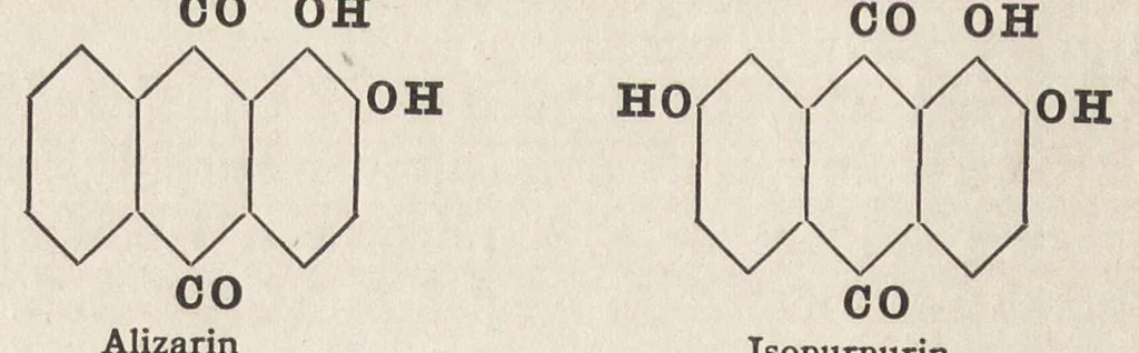 An illustration from The chemistry of the coal-tar dyes, 1911, leaf 373