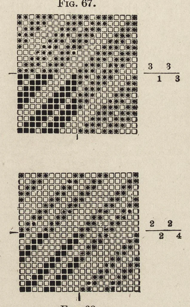 An illustration from A handbook of weaves, 1915, leaf 30